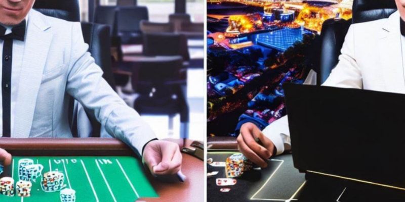 land-based casino and online casino