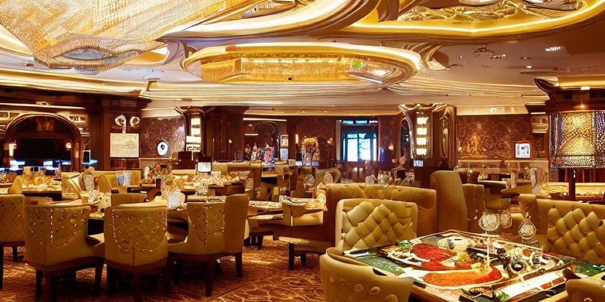 one of the best casino restaurants, showing dining tables and exclusive atmosphere